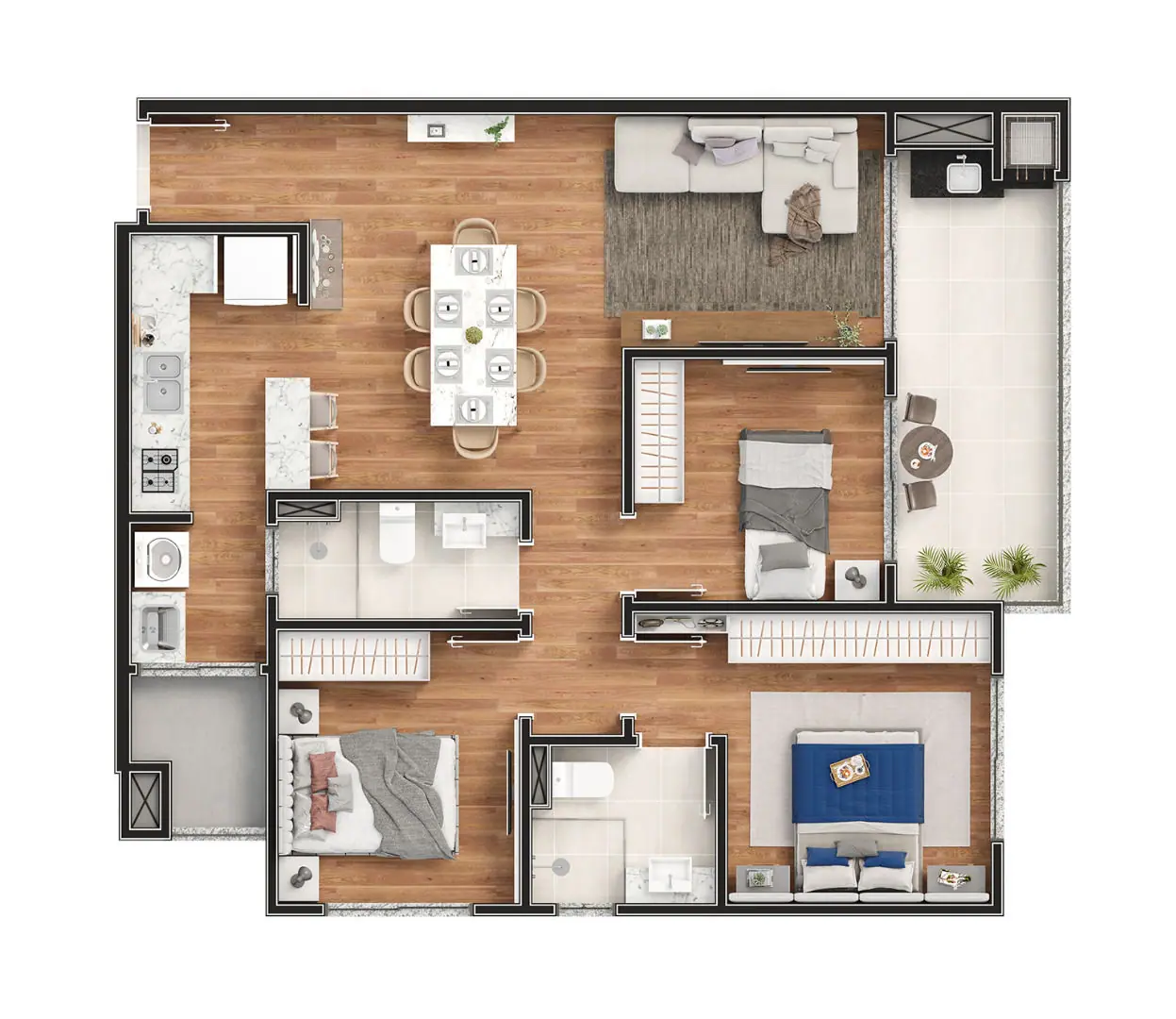 Residencial Barra Beach — foto 2
