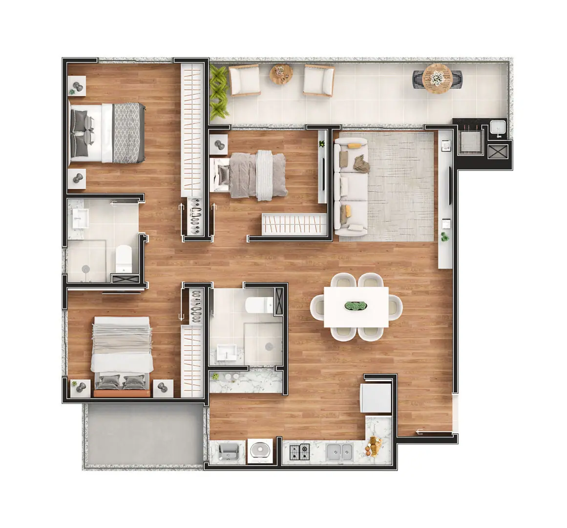 Residencial Barra Beach — foto 8